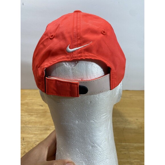 Nike Golf Adjustable hook & loop Red Women Hat OSFA 742715-671 - Picture 3 of 8